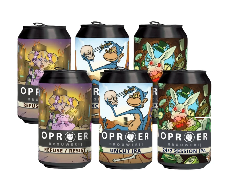 Glutenvrij Bierpakket 6 Bieren - Oproer Brouwerij
