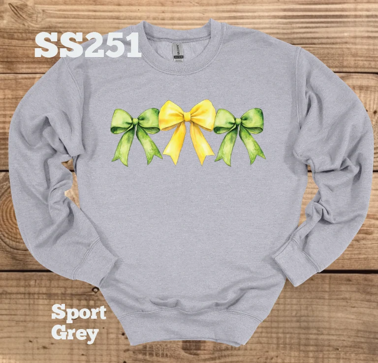 Green/Yellow Bow Crew