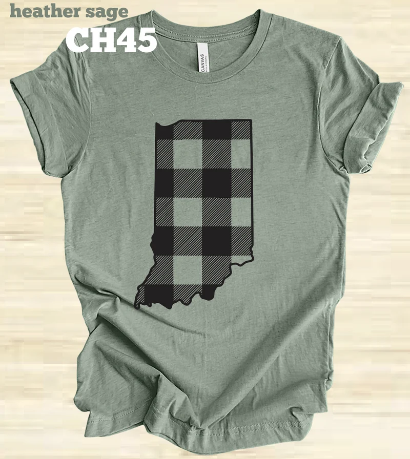 Plaid Indiana Short Sleeves
