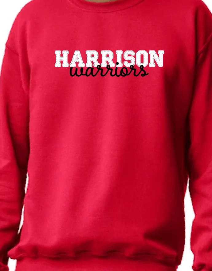 Harrison Faux Stitched Crew