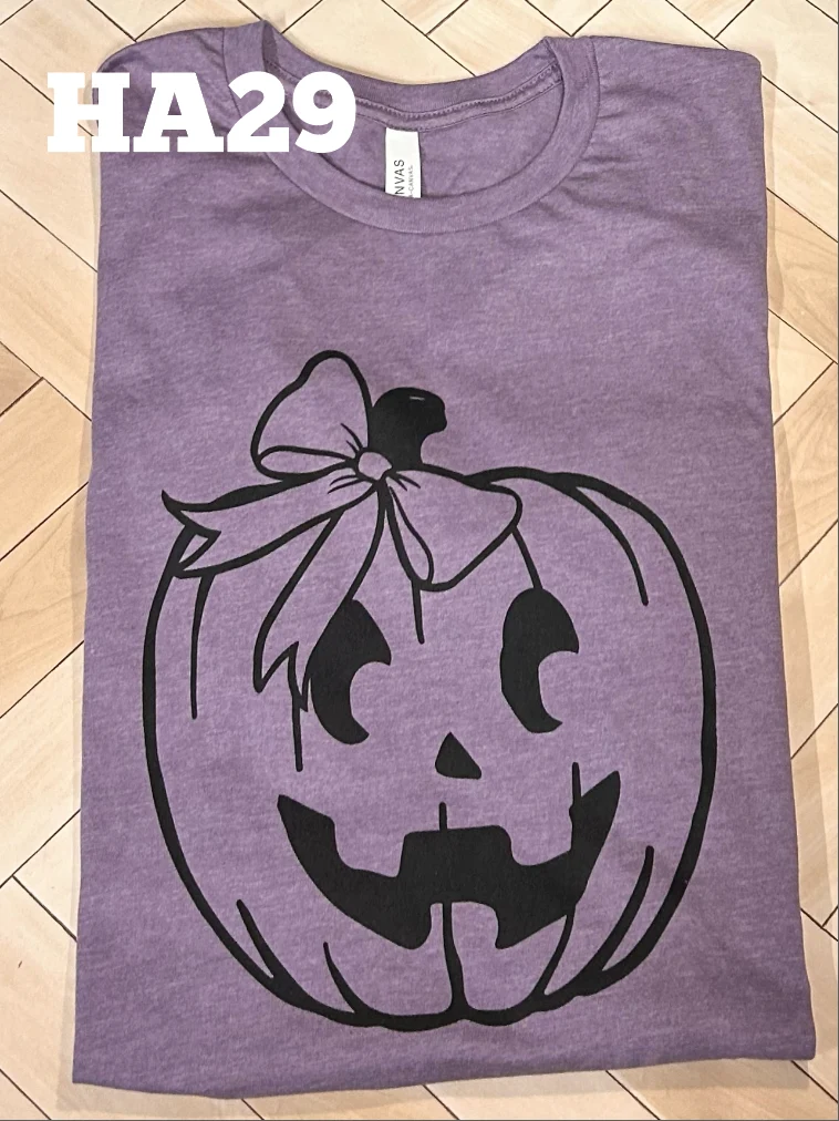 Jack-o-Lantern with Bow