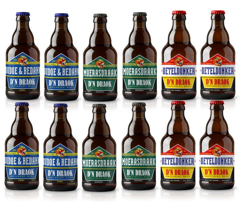 Mix 12 Donkere Draokjes Bieren - Brouwerij D’n Draok
