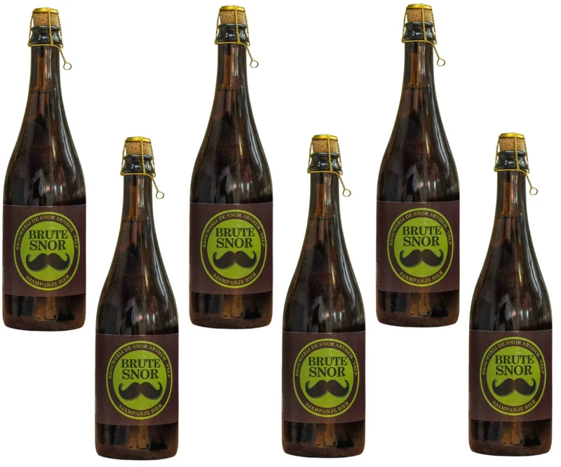 Brute Snor 75cl (champagnebier) - Brouwerij De Snor