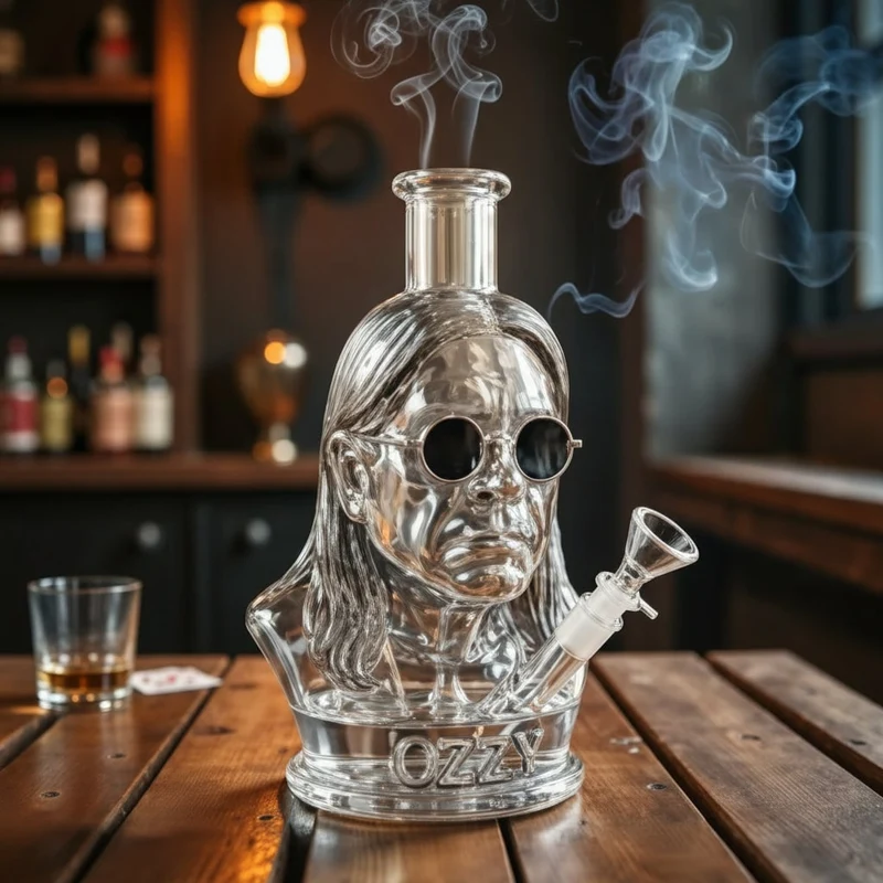 Decorazione Halloween Bong Vetro Design Unico