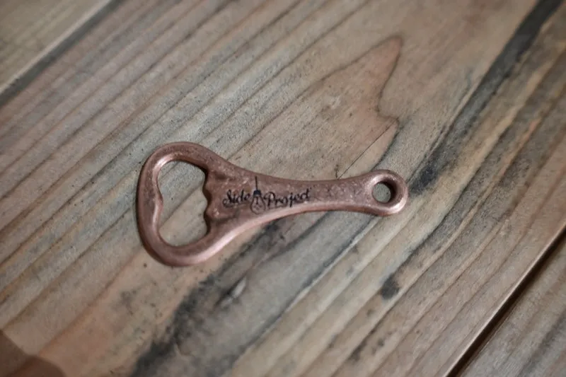 Side Project Keychain Opener Copper
