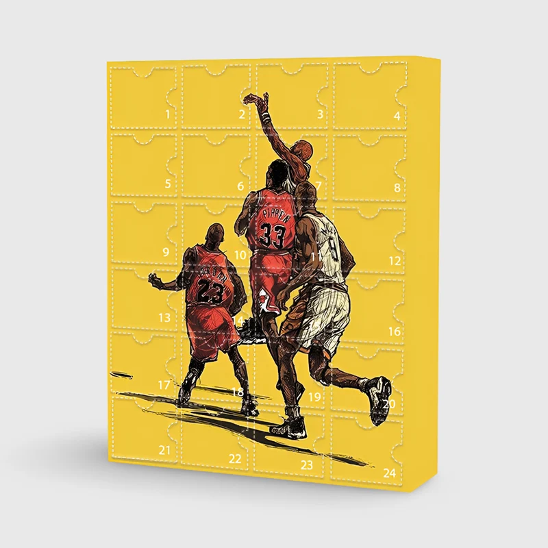 Calendario Avvento Basket Regalo Sport Collezione