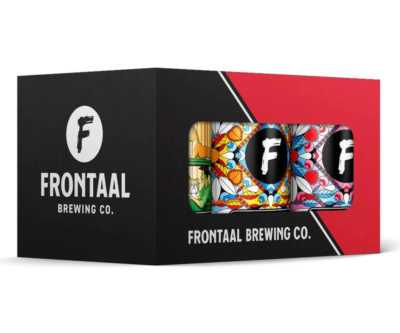 Giftpack 6 bieren + Bierglas - Frontaal Brewing Company