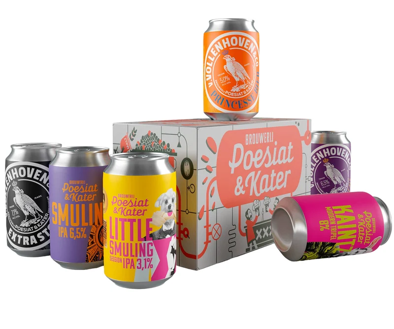 Brewery Pack 6 Bieren - Brouwerij Poesiat & Kater