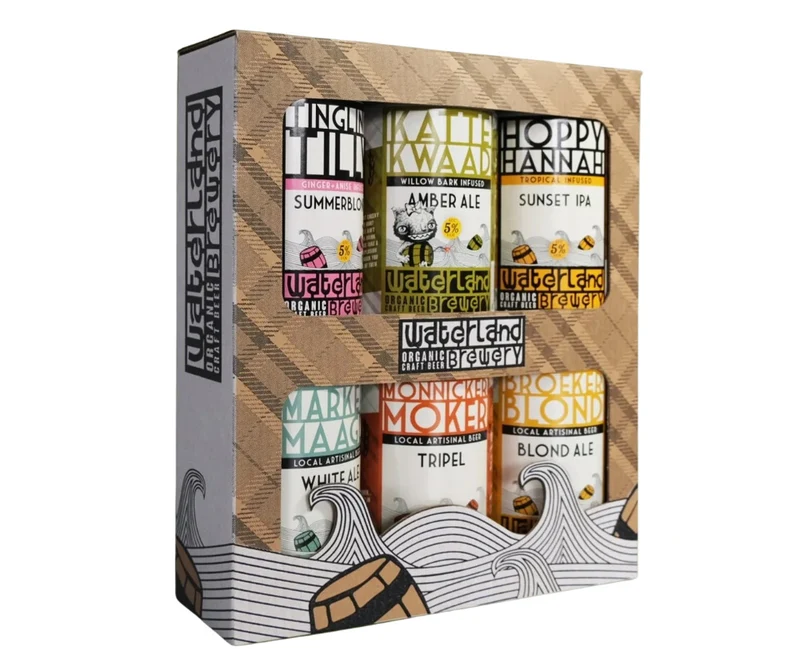 Giftbox 6 Bieren - Waterland Brewery