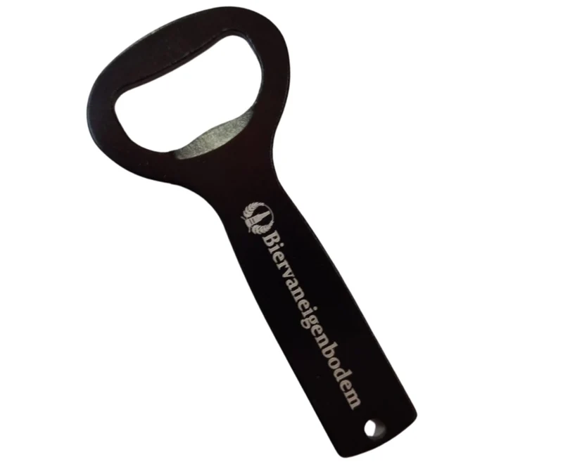 Biervaneigenbodem sleutelhanger bieropener (met/zonder eigen bedrukking)