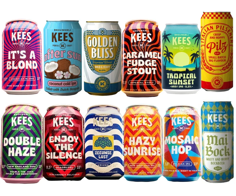 Bierpakket Mix 12 bieren - Brouwerij Kees