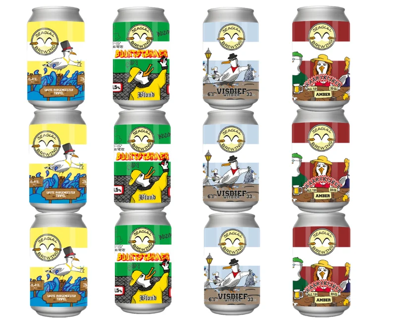 Mixpakket 12 Bieren - Seagull Brewing