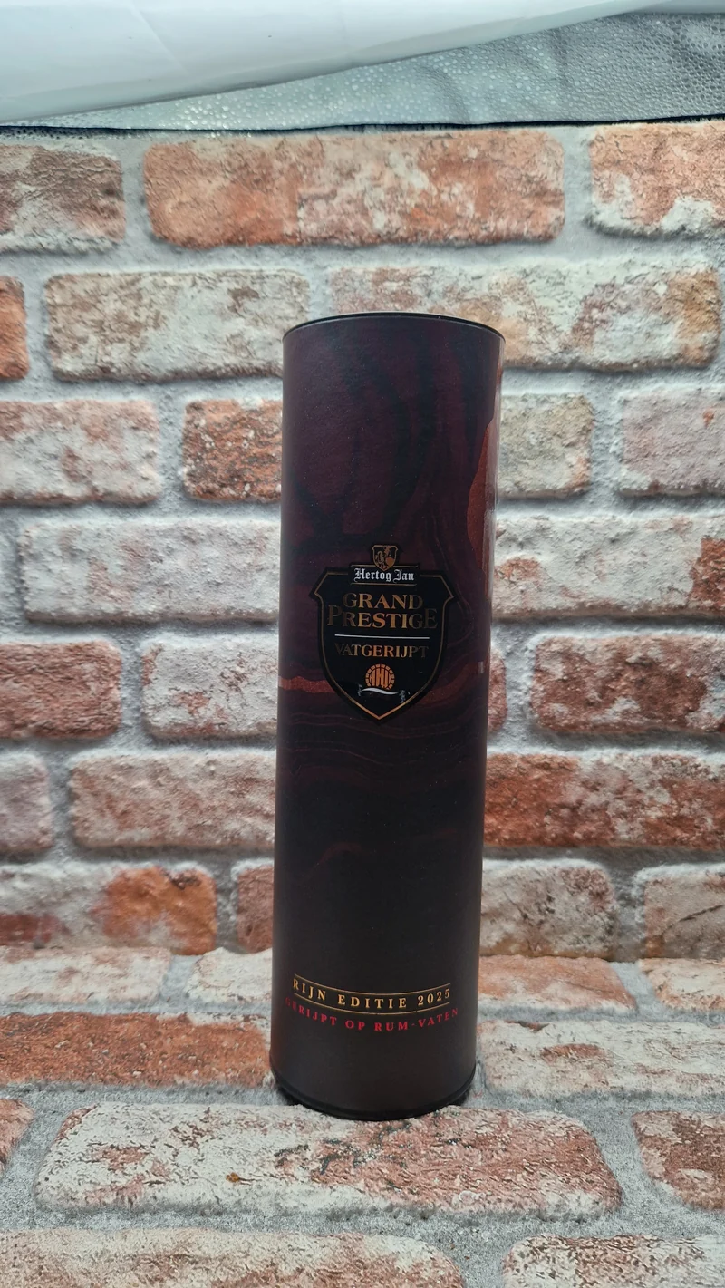 Hertog Jan Grand Prestige Vatgerijpt 2025: gerijpt op Rum-vaten Barleywine - 75 CL