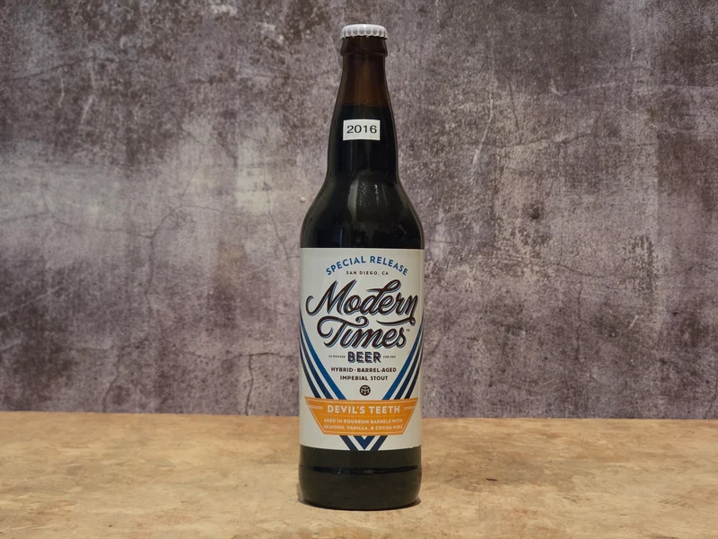 Modern Times - Devil's Teeth (BBA w/almond, Vanilla & cocoa nibs) 2016