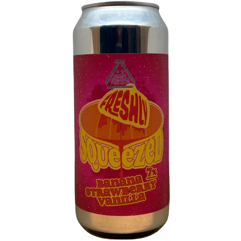 Glass Pyramid - Freshly Squeezed: Strawberry, Banana, Vanilla
