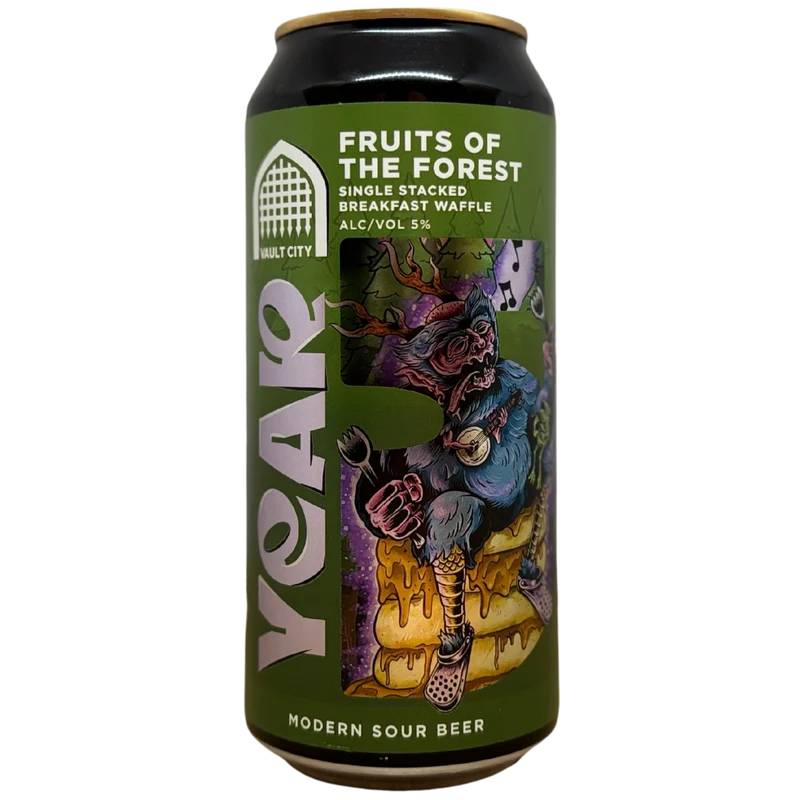 Vault City - Year 5 - Fruits Of The Forest Single-Stacked Breakfast Waffle