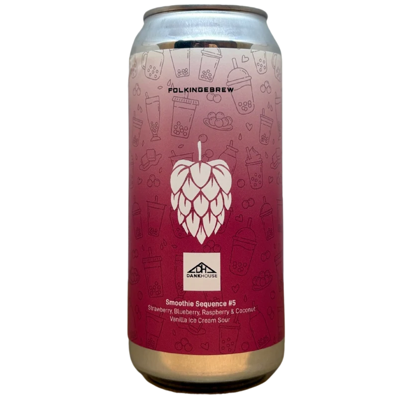 Folkingebrew - Smoothie Sequence #5: Strawberry, Blueberry, Raspberry & Coconut