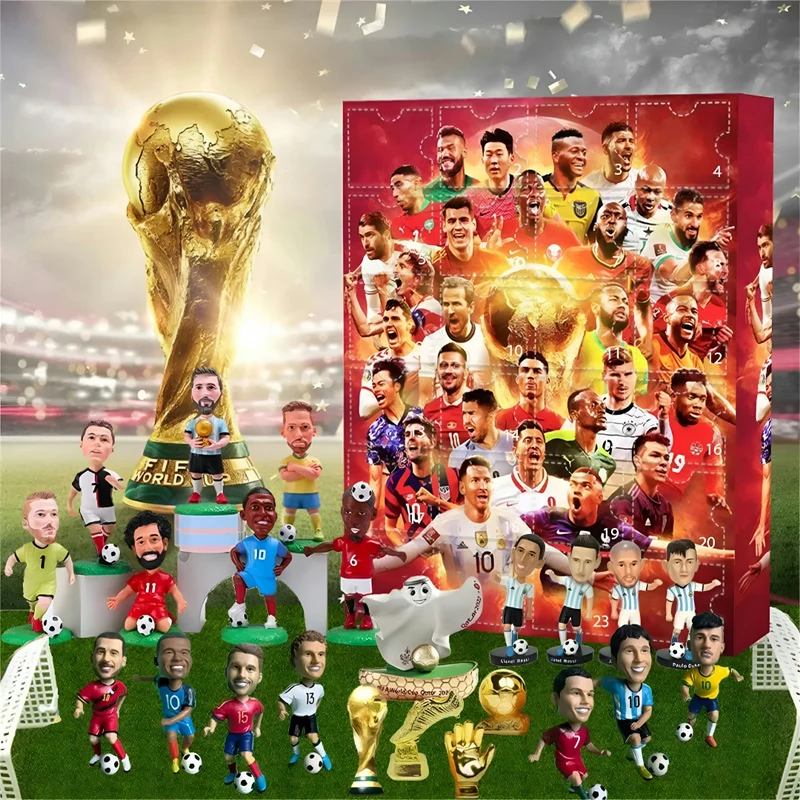 Adventskalender Kinderen Speelgoed Kalender Voetbal Verrassing Set