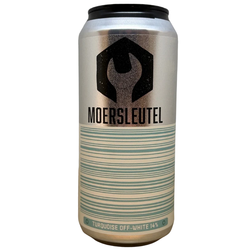 Moersleutel x Pinta - Barcode: Turquoise Off-White