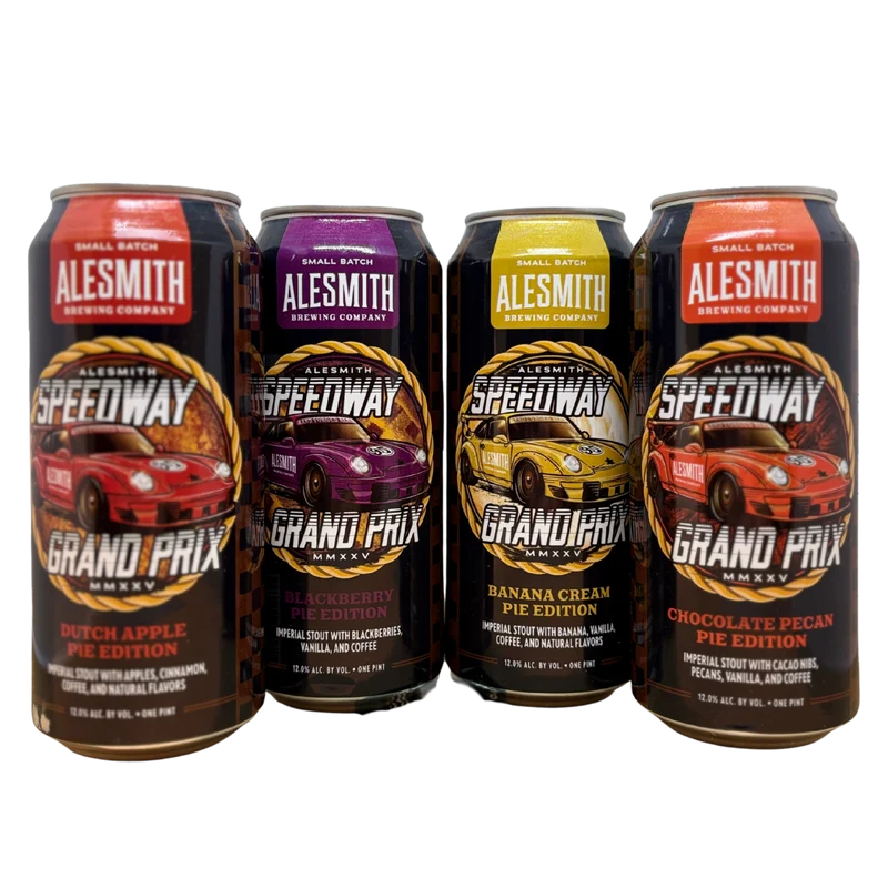 Alesmith Brewing Company - Speedway Stout: Grand Prix on the Road Set (4 blikken)