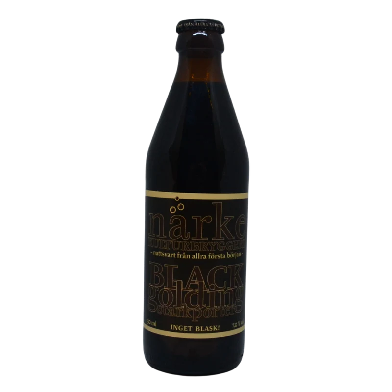 Närke Kulturbryggeri - Black Golding Starkporter