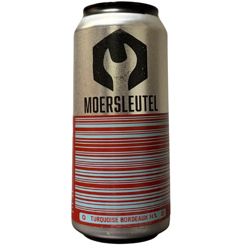 Moersleutel - Barcode: Turquoise Bordeaux