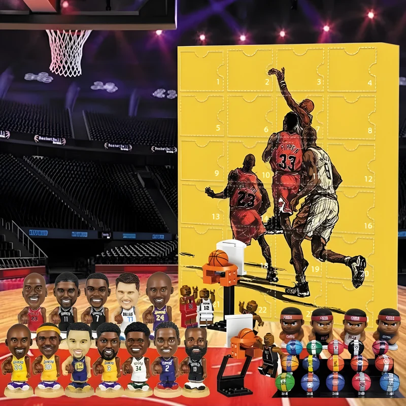 Adventskalender Speelgoed Sport Thema Mini Figuren Cadeauset