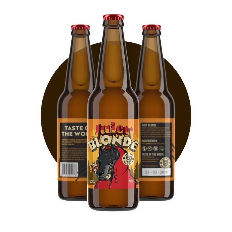 JUICY BLONDE.