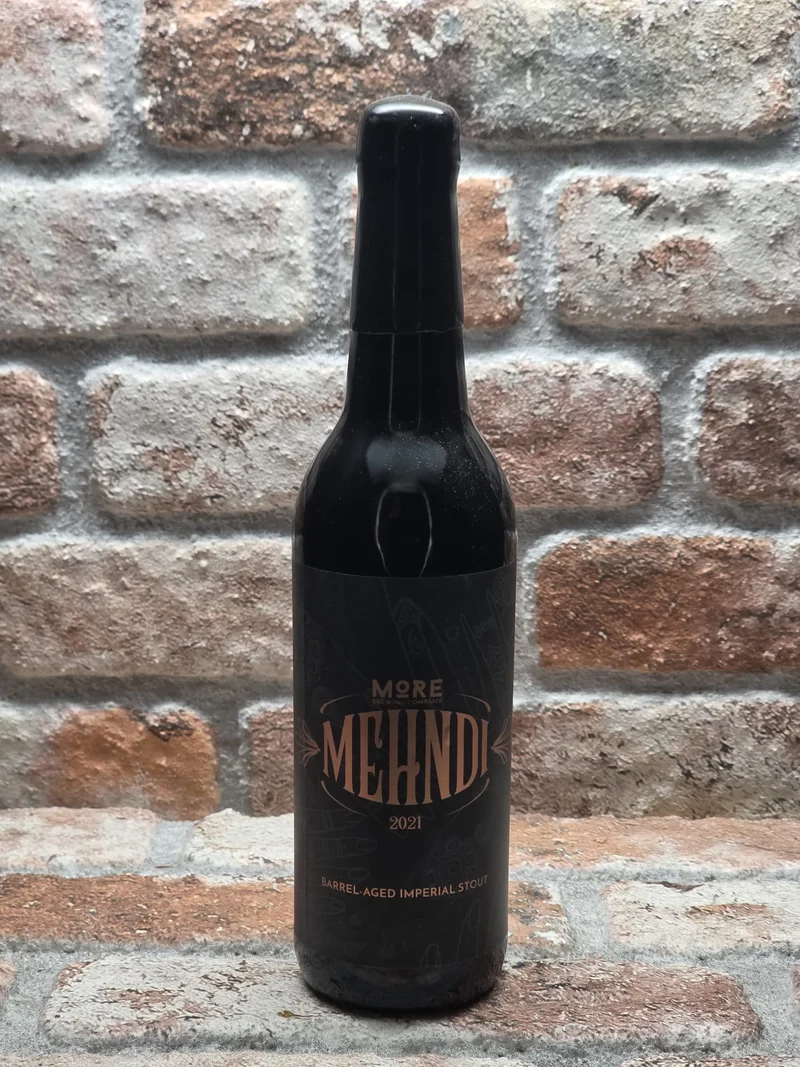 More Brewing Company Mehndi (2021) Stout - 50 CL