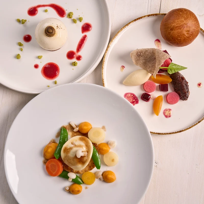 3 gangen vegetarisch kerstmenu