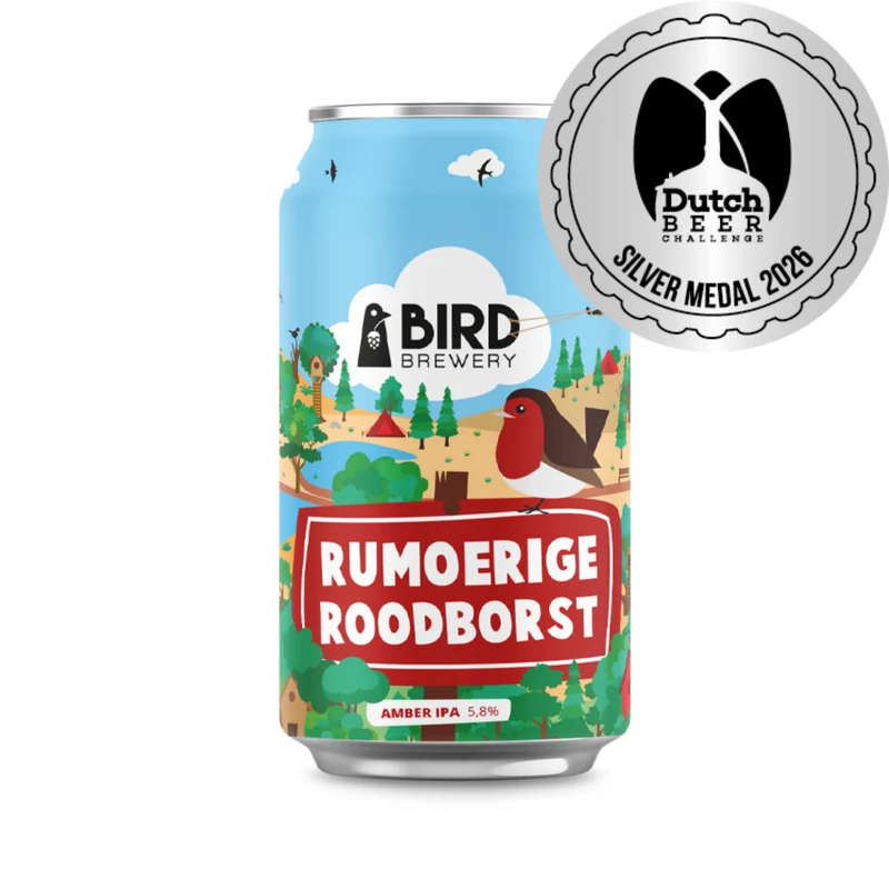 Bird Brewery - Rumoerige Roodborst - Amber IPA 5,8% - 33cl