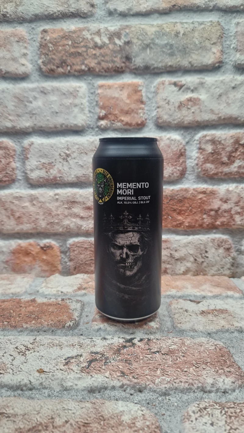 Piwne Podziemie / Beer Underground Memento Mori Stout - 50 CL