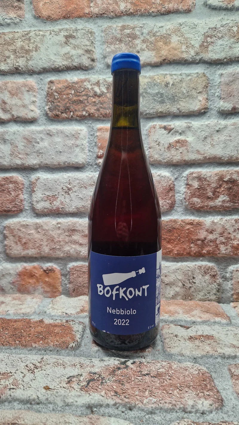 Bofkont Nebbiolo Blue Label 2022 Lambiek/Geuze - 75 CL