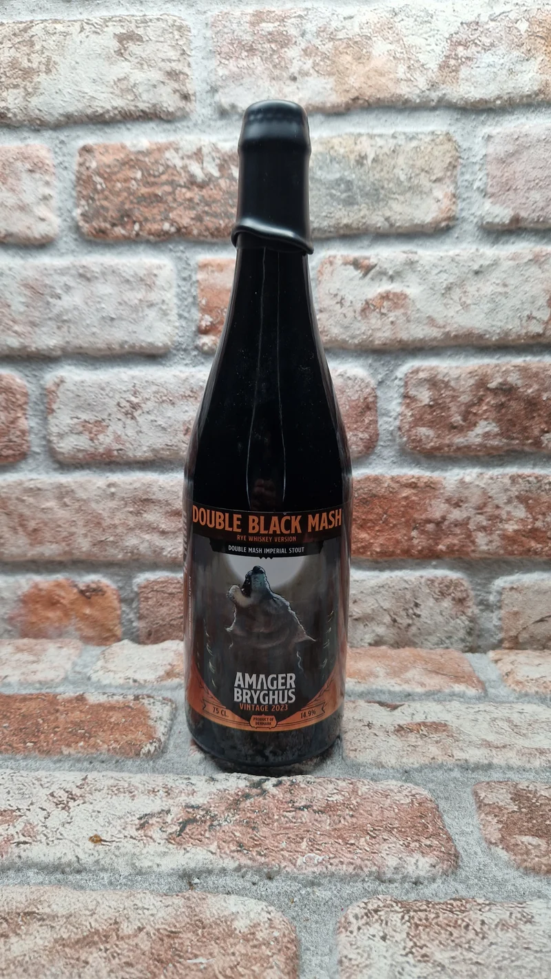 Amager Double Black Mash Rye Whiskey Version 2023 Stout - 75 CL