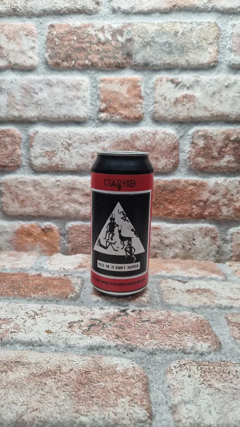 Maktoob Brewing Pics Or It Didn't Happen IPA - 44 CL