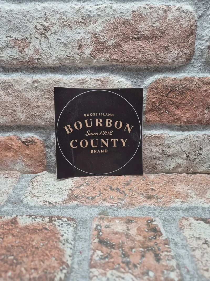 Bourbon County Sticker