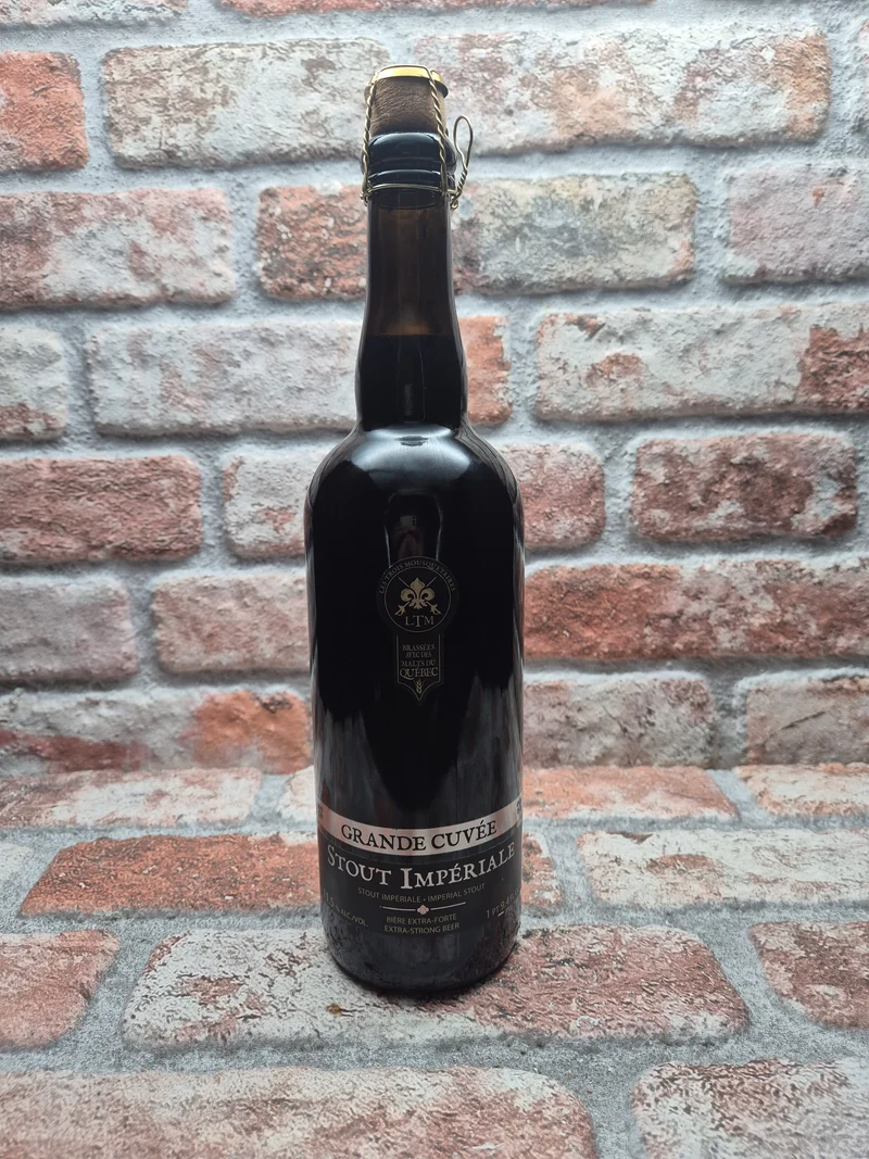 LTM - Les Trois Mousquetaires Microbrasserie Stout Impériale - 75 CL