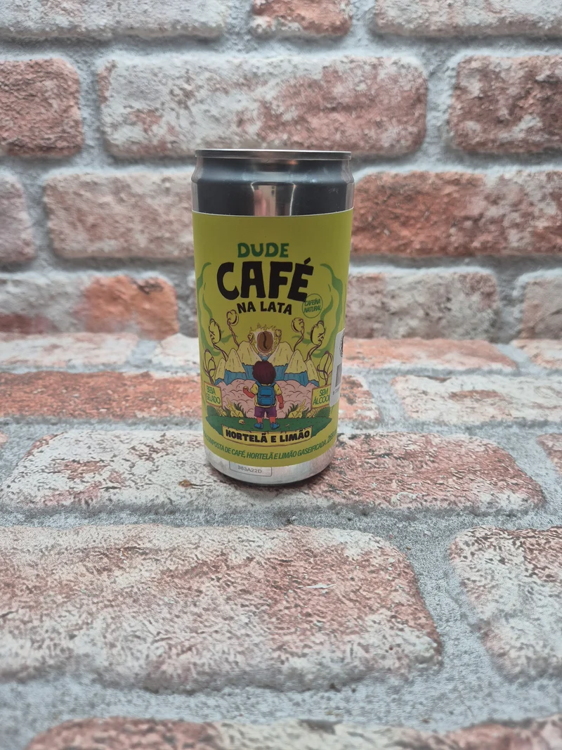 Dude Brewing Dude Café Na Lata | Hortelã E Limão - 25 CL