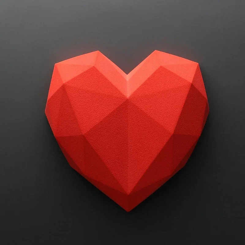 Hart chocoladetaart
