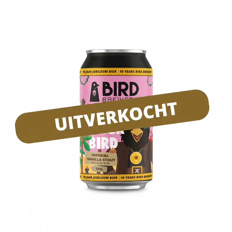 Bird Brewery - Captain Blackbird - Imperial Vanilla Stout Oak Aged Rum- 33cl