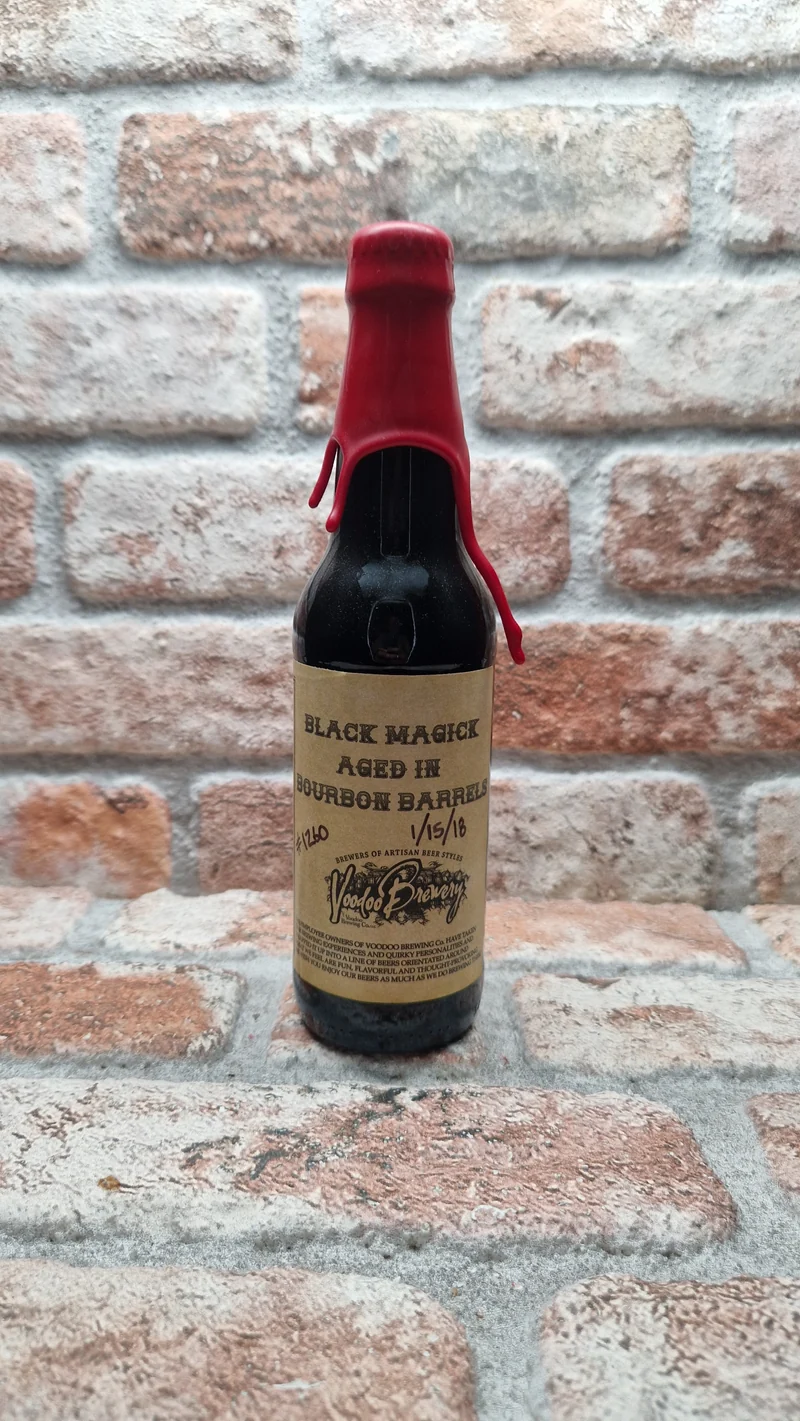 Voodoo Brewing Company Black Magick (aged in 4 Roses Bourbon Barrels) Stout - 35 CL