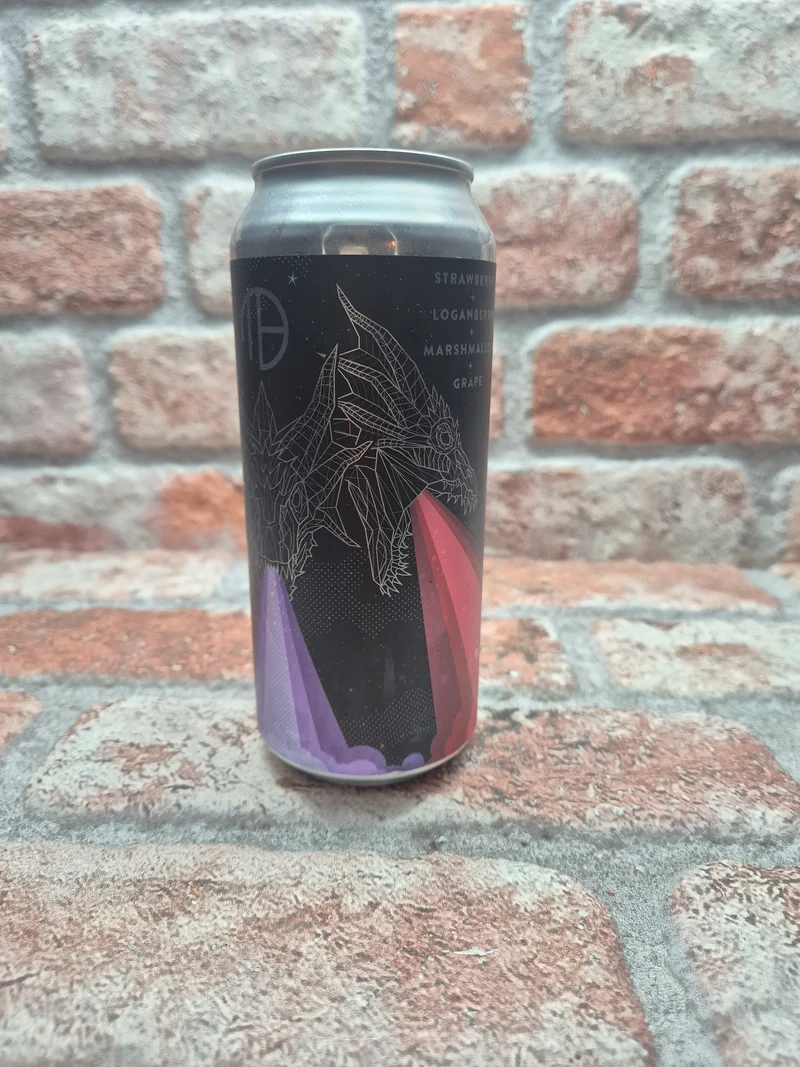 Mortalis Brewing Company Hydra | Strawberry + Grape + Loganberry + Toasted Marshmallow Sour - 47.3 CL (1 pint)