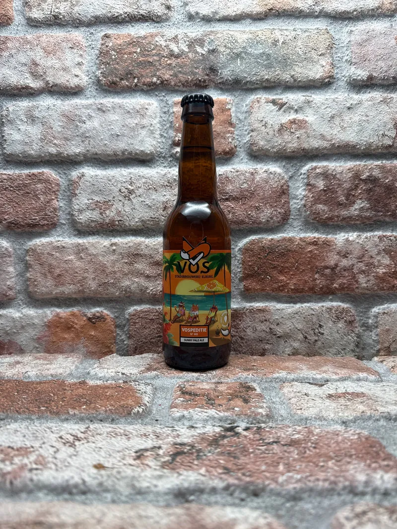 Stadsbrouwerij Vos - Elburg Vospeditie No8 - Sunny Pale Ale - 33 CL