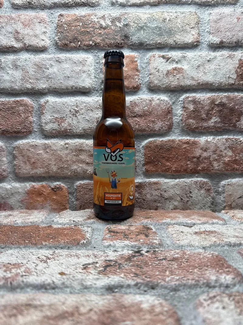 Stadsbrouwerij Vos - Elburg Vospeditie No7 - Farmhouse Saison Ale - 33 CL