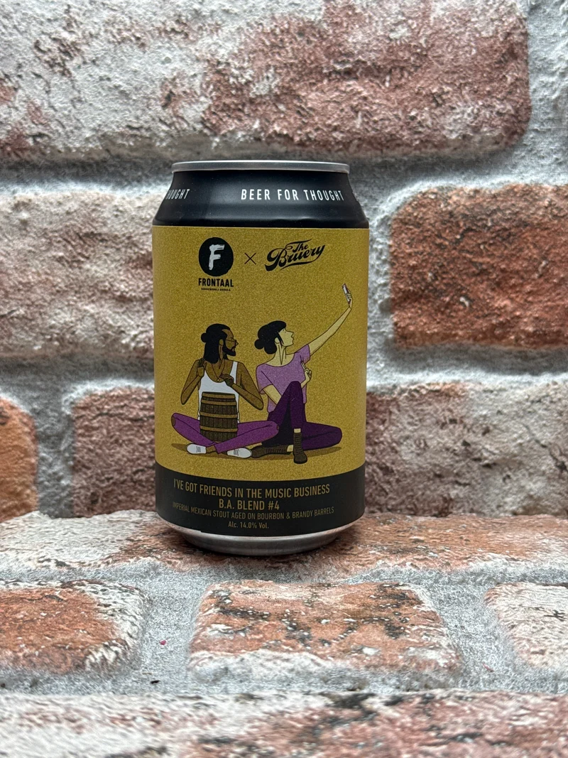 Frontaal Brewing Co. I've Got Friends In the Music Business B.A. Blend #4 Stout - 33 CL