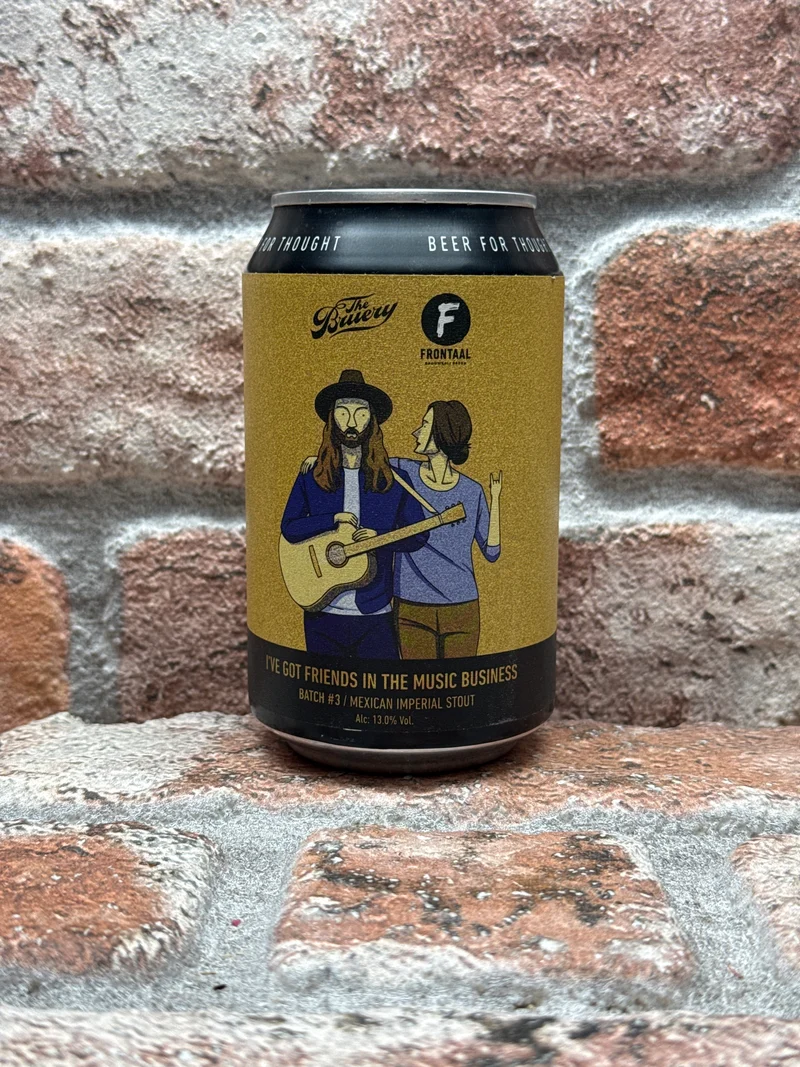 Frontaal Brewing Co. I've Got Friends In the Music Business #3 Stout - 33 CL