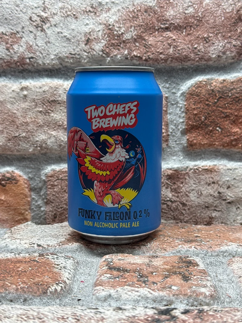 Two Chefs Brewing Funky Falcon Non Alcoholic IPA - 33 CL