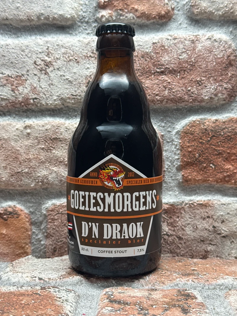 Brouwerij D'n Draok Goeiesmorgens (Pure Flavor) Stout - 33 CL