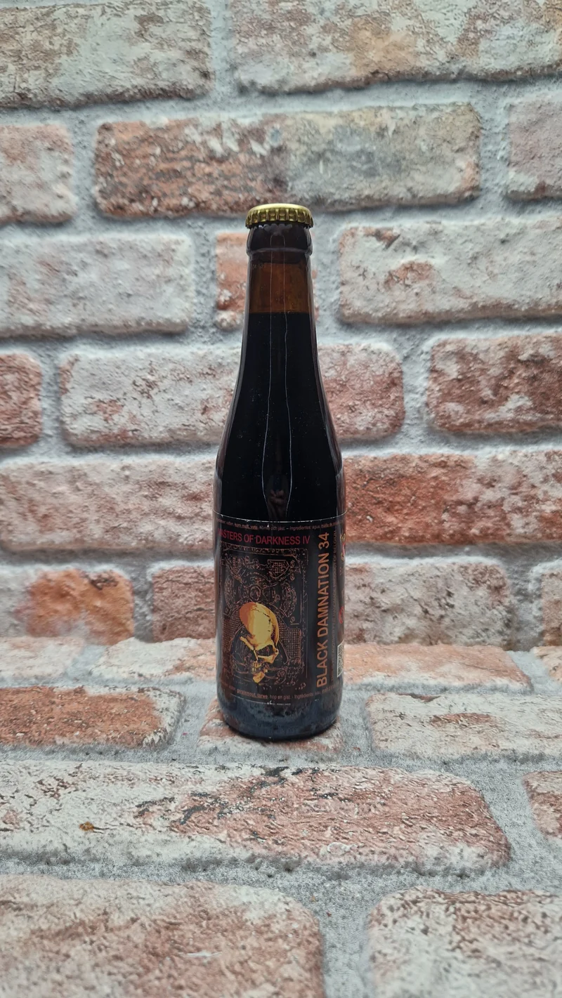 De Struise Brouwers Black Damnation 34 A.K.A. Masters of Darkness IV Stout - 33 CL
