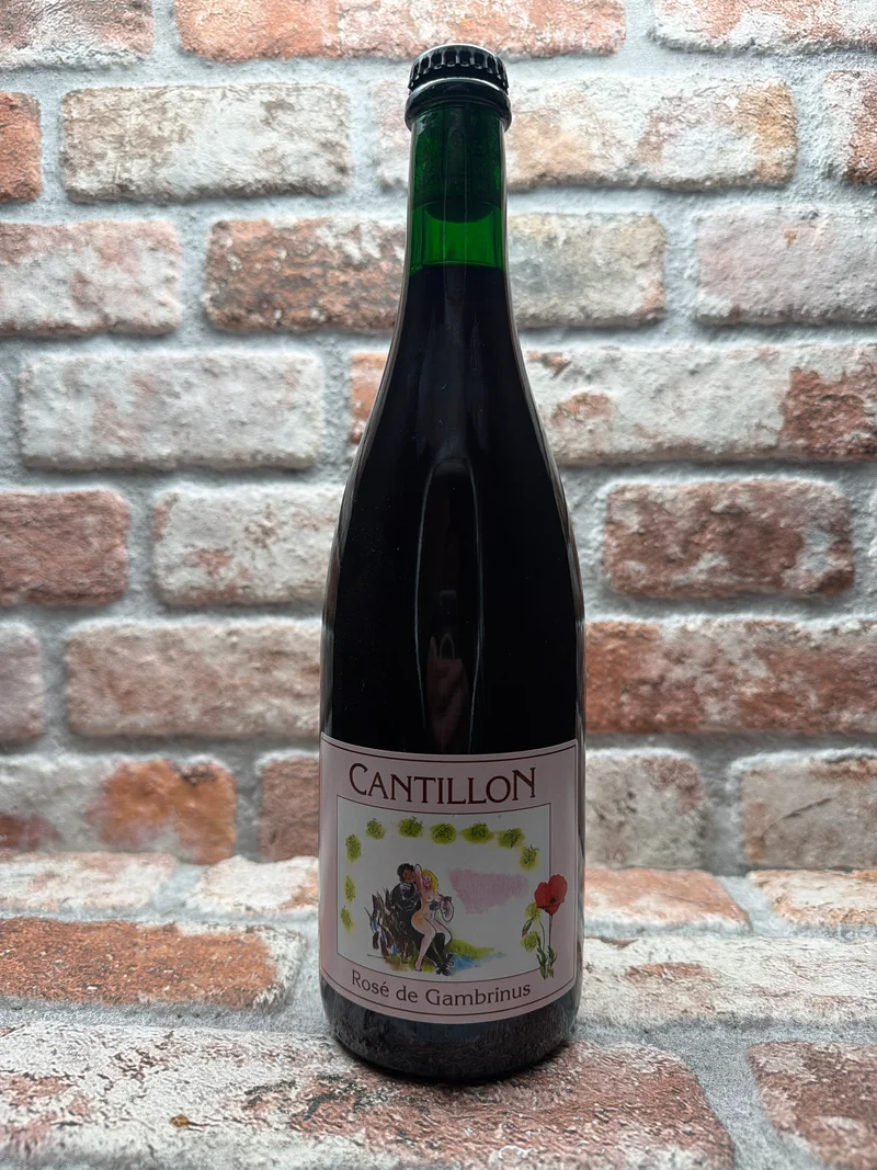 Brasserie Cantillon Rosé De Gambrinus 2026 Lambiek/Geuze - 75 CL